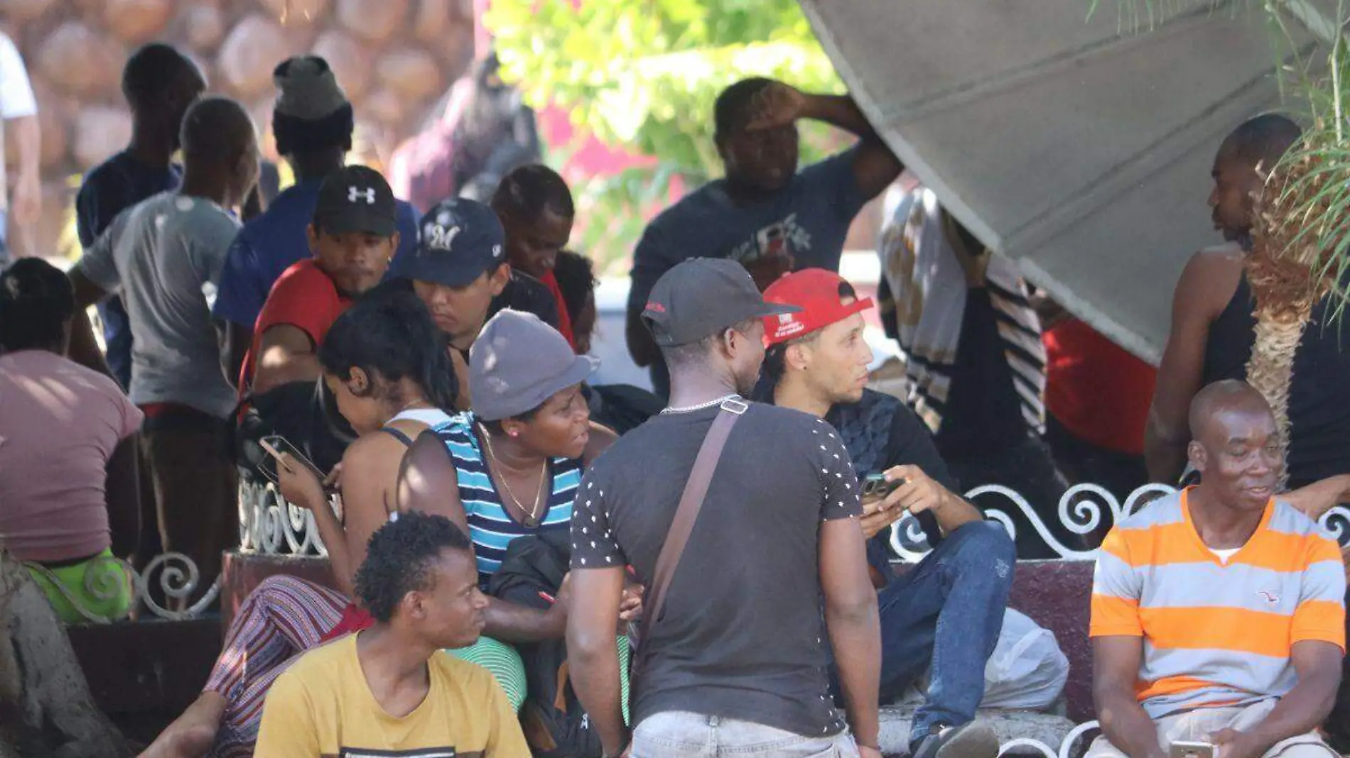 Migrantes en Tapachula